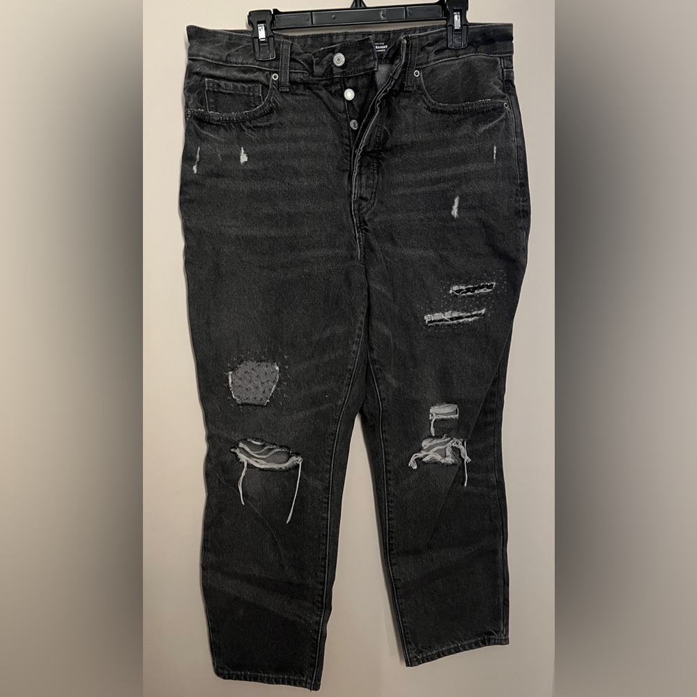 Old Navy Extra High Rise OG Straight Denim Jeans